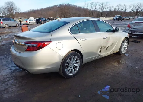 2014 Buick Regal Turbo/E-Assist Premium I z USA, uszkodzony, nr VIN 2G4GN5EXXE9293269